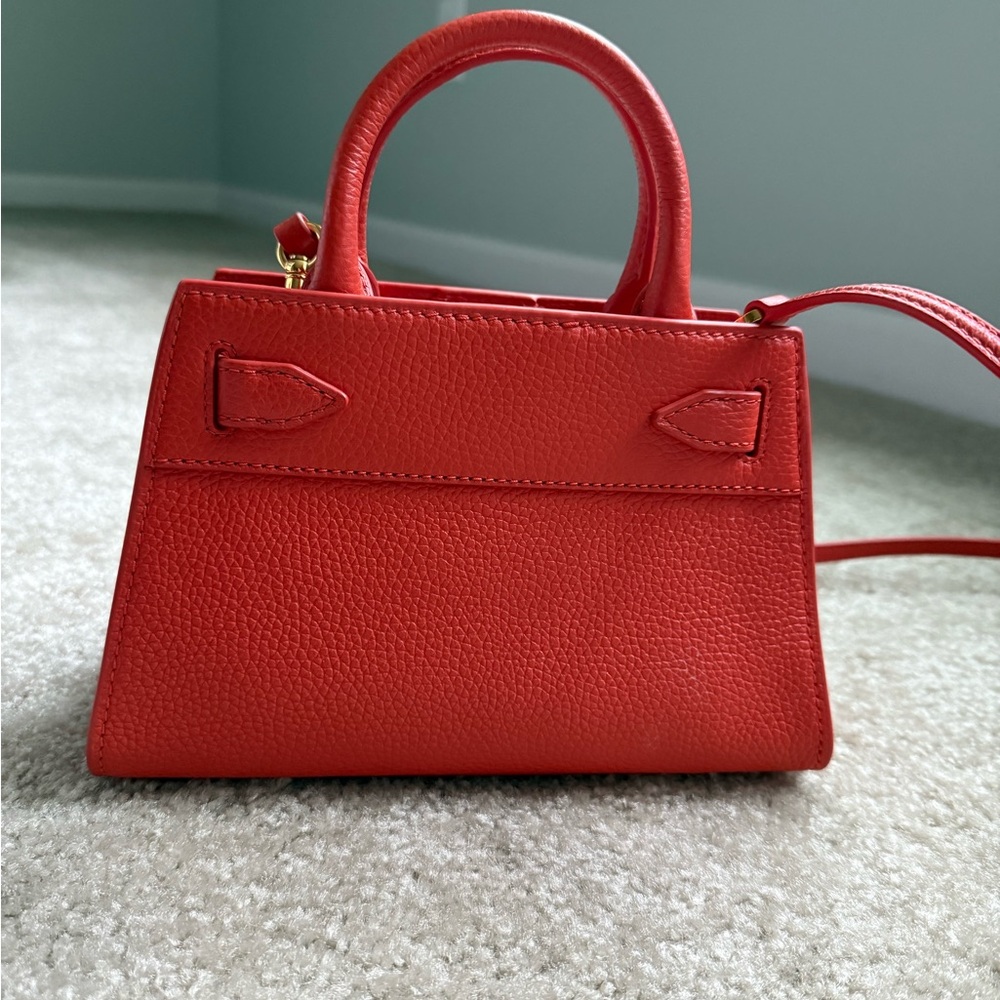 Veronica Beard Mini Dash Bag (Persimmon) - Picture 5 of 7